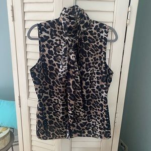 Vince Camuto Animal Print Top